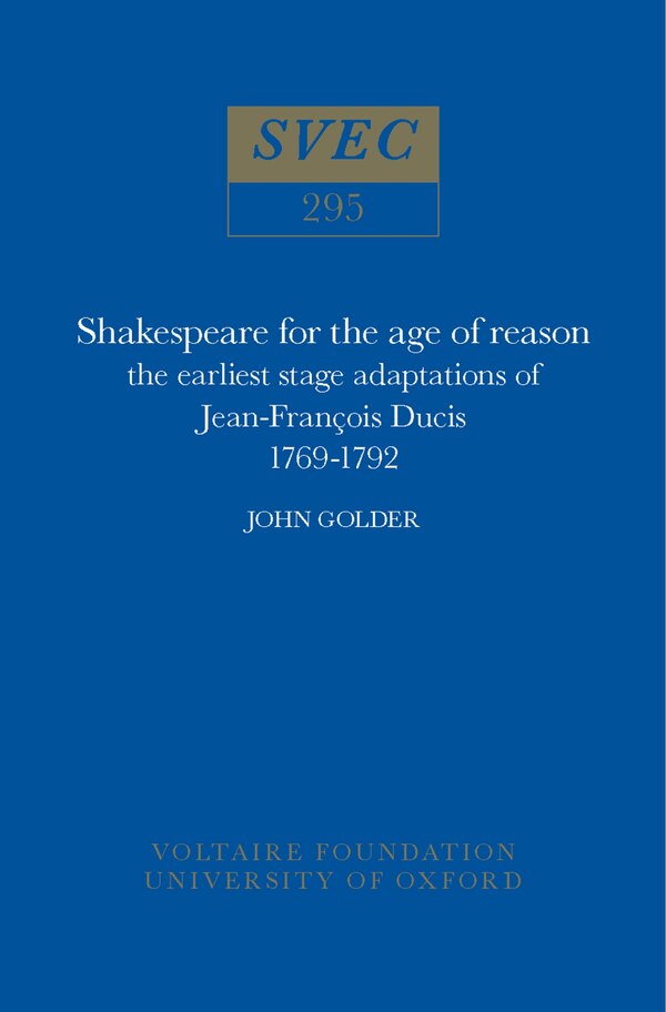 Shakespeare For The Age Of Reason by John Golder, Hardcover | Indigo Chapters