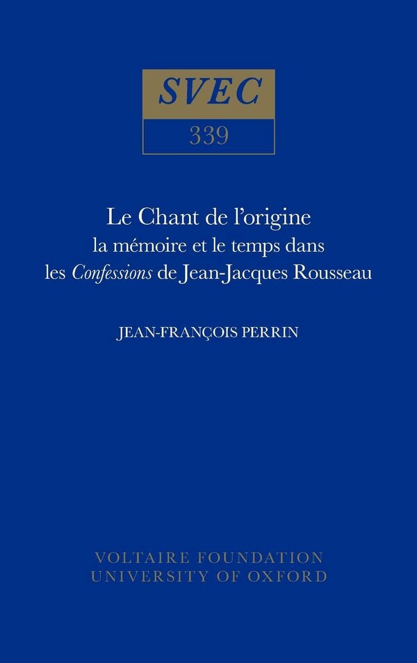 Le Chant de l'origine by Jean-Fran�ois Perrin, Hardcover | Indigo Chapters