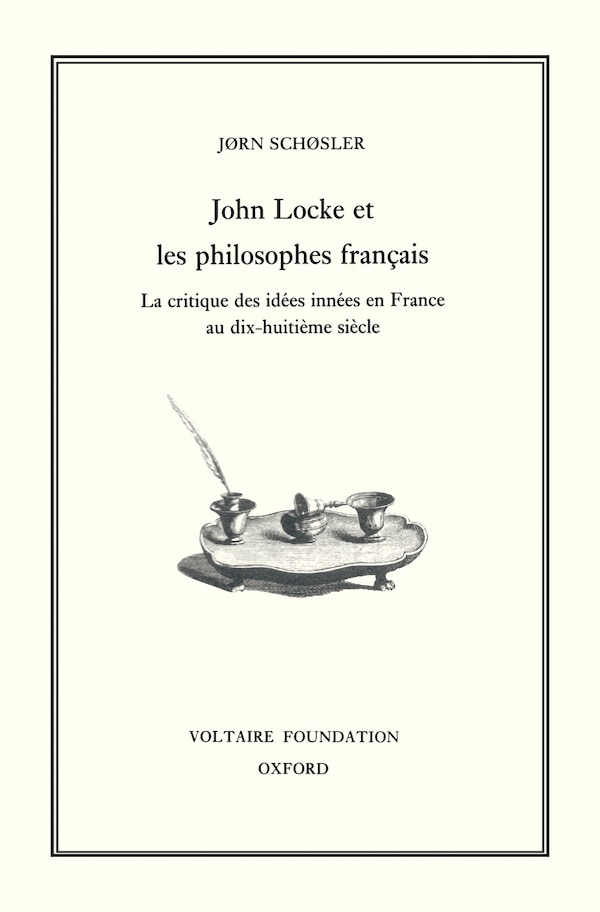 Locke et les Philosophes Francais by Jorn Schosler, Hardcover | Indigo Chapters
