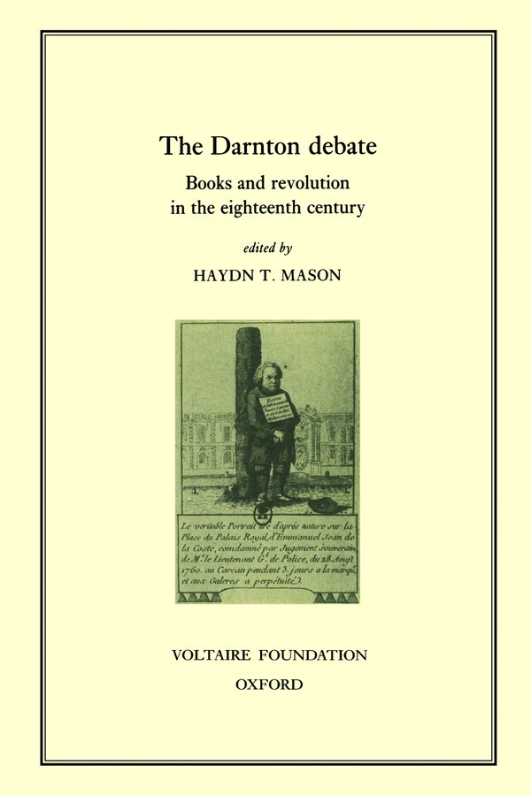 The Darnton debate by Haydn Mason, Hardcover | Indigo Chapters
