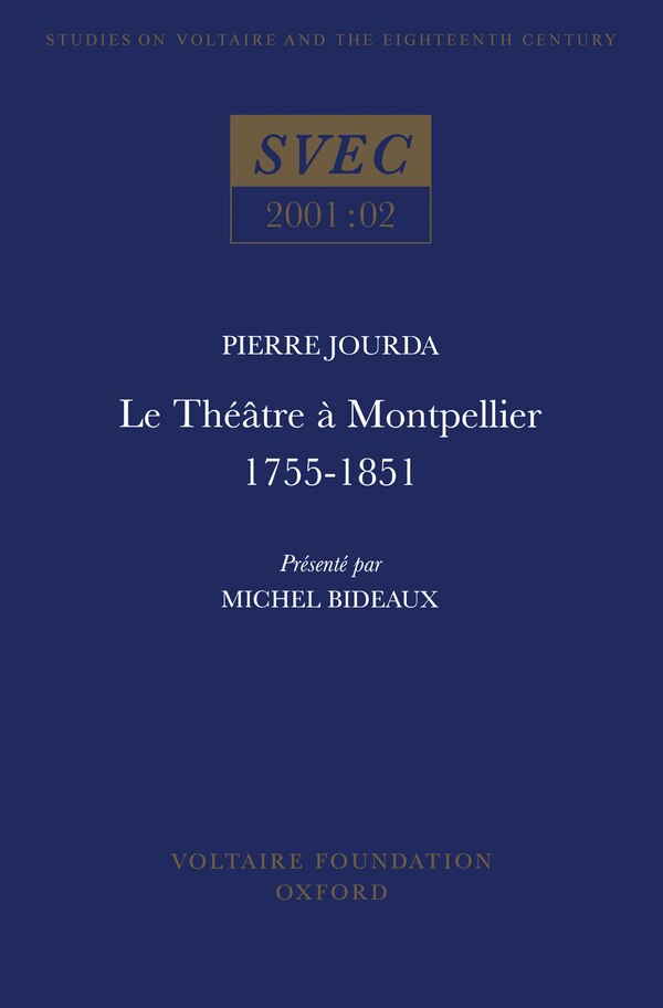 Le Th��tre � Montpellier 1755-1851 by Pierre Jourda, Paperback | Indigo Chapters