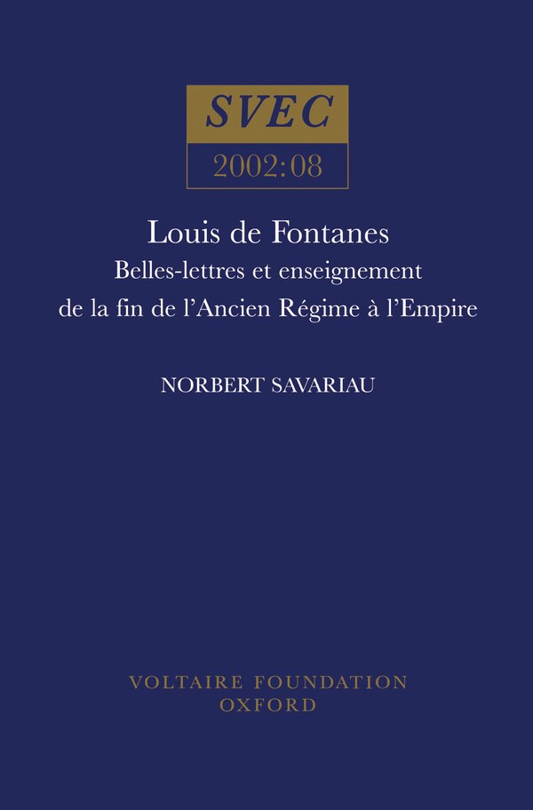 Louis de Fontanes by Norbert Savariau, Paperback | Indigo Chapters