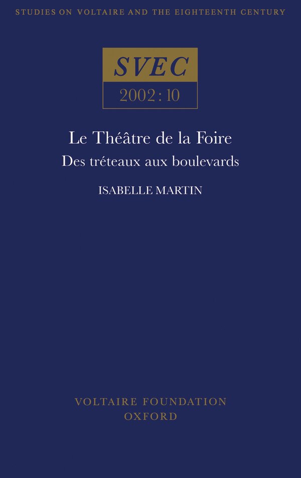 Le Théâtre de la Foire by Isabelle Martin, Paperback | Indigo Chapters