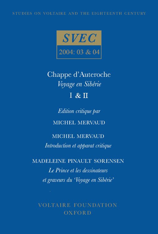 Chappe d'Auteroche by Michel Mervaud, Paperback | Indigo Chapters