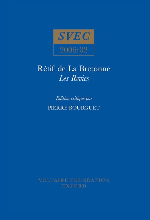 Rétif de La Bretonne Les Revies by Pierre Bourguet, Paperback | Indigo Chapters