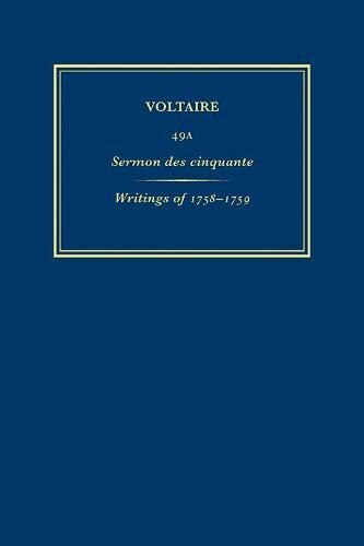 Œuvres compltes de Voltaire (Complete Works of Voltaire) 49A by Voltaire Voltaire, Hardcover | Indigo Chapters