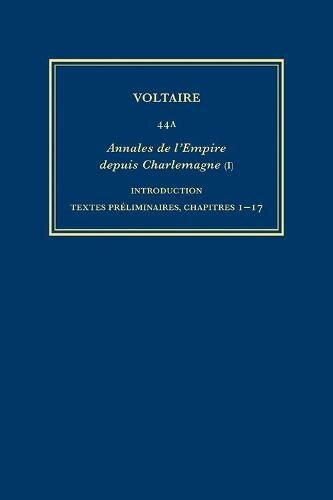 Œuvres compltes de Voltaire (Complete Works of Voltaire) 44A by Voltaire Voltaire, Hardcover | Indigo Chapters