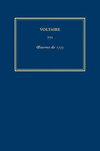 Œuvres compltes de Voltaire (Complete Works of Voltaire) 77A by Voltaire Voltaire, Hardcover | Indigo Chapters