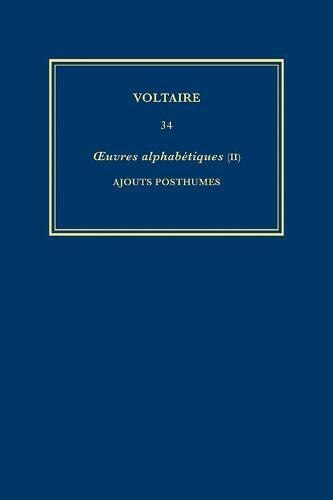 Œuvres complètes de Voltaire (Complete Works of Voltaire) 34 by Voltaire Voltaire, Hardcover | Indigo Chapters