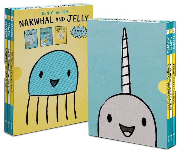 Narwhal and Jelly Box Set (Paperback Books 1 2 3 AND Poster) by Ben Clanton, Boxed Set/Slip Case/Casebound | Indigo Chapters