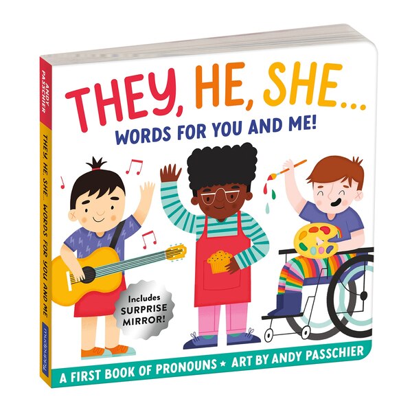 They He She: Words for You and Me, Board Book by Mudpuppy | Indigo Chapters