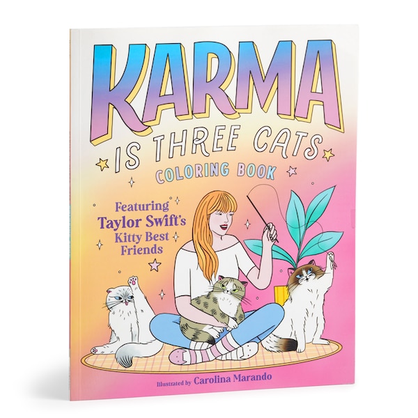 Karma is Three Cats Coloring Book by Mudpuppy, Paperback | Indigo Chapters