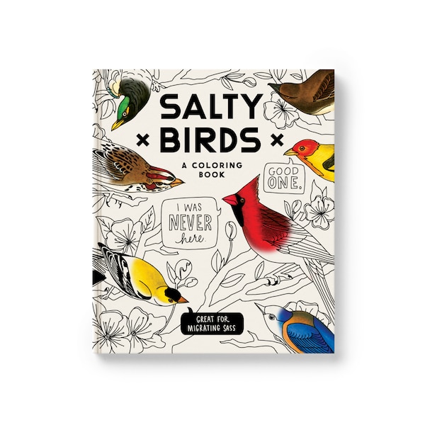 Salty Birds Coloring Book by Brass Monkey, Hardcover | Indigo Chapters