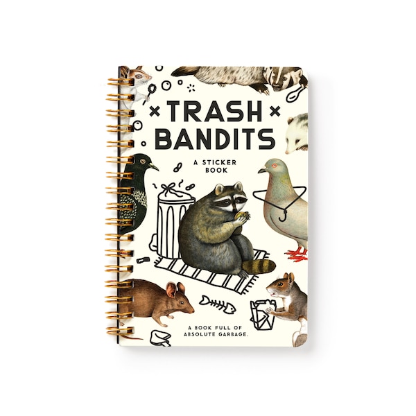 Trash Bandits Sticker Book by Brass Monkey, Paperback | Indigo Chapters