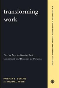 Transforming Work by Patricia Boverie, Paperback | Indigo Chapters