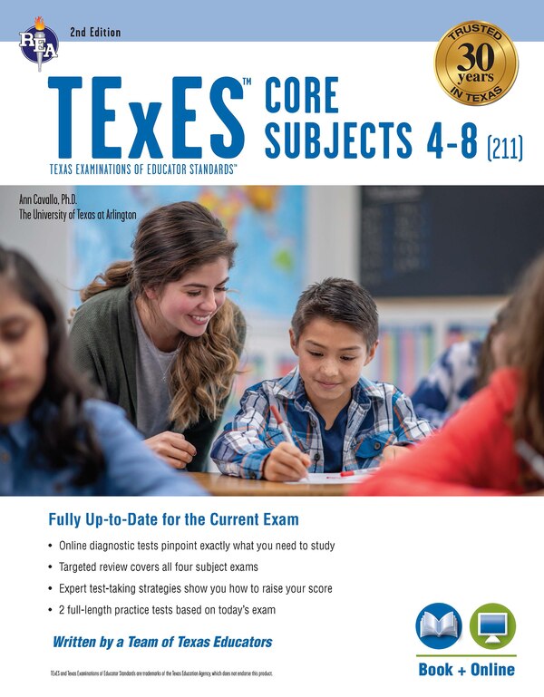 TExES Core Subjects 4-8 (211) Study Guide 2025-2026 by Ann M L Cavallo, Paperback | Indigo Chapters