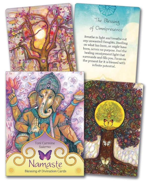 Namaste Blessing & Divination Cards by Toni Carmine Salerno, Paperback | Indigo Chapters