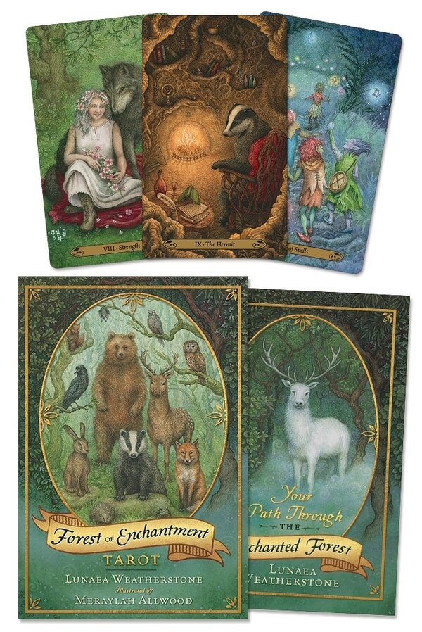 Forest Of Enchantment Tarot by Lunaea Weatherstone, Paperback | Indigo Chapters