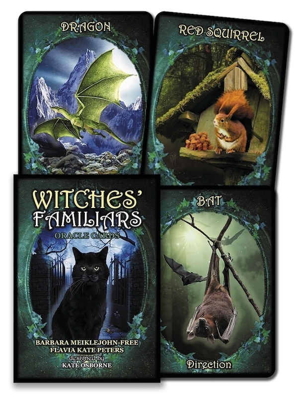 Witches' Familiars Oracle Cards by Barbara Meiklejohn-free, Paperback | Indigo Chapters