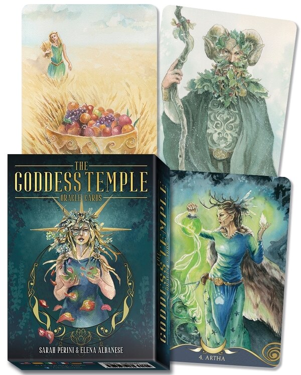 The Goddess Temple Oracle Cards by Sarah Perini, Paperback | Indigo Chapters