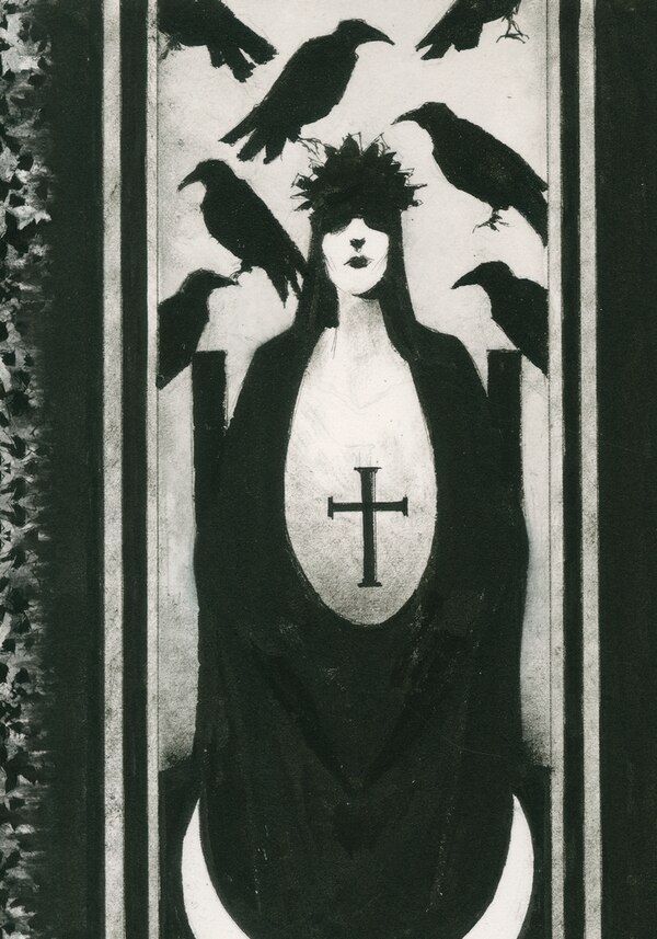 Murder of Crows Tarot Journal by Pietro Alligo, Hardcover | Indigo Chapters
