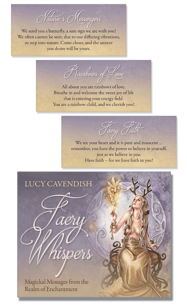 Faery Whispers Affirmation Deck by Lucy Cavendish, Paperback | Indigo Chapters