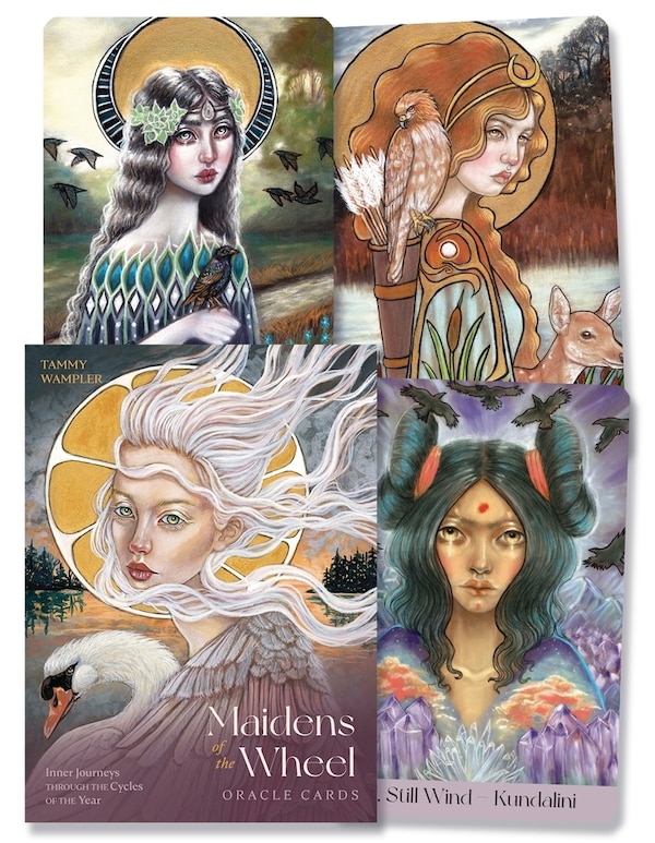 Maidens of the Wheel Oracle Cards by Tammy Wampler, Paperback | Indigo Chapters