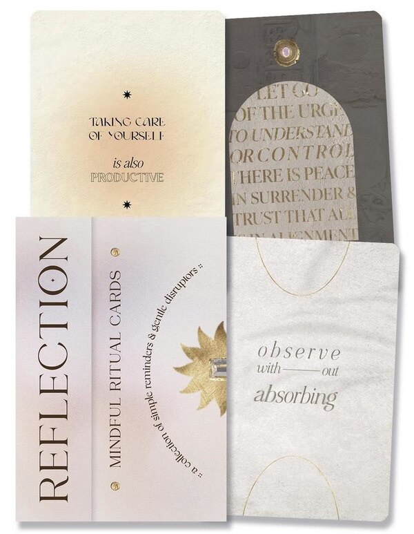 Reflection: Mindful Ritual Cards by Prism + Fleur Design Studio, Paperback | Indigo Chapters