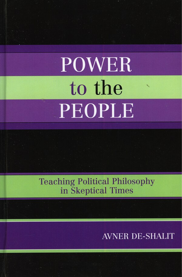 Power to the People by Avner de-Shalit, Hardcover | Indigo Chapters