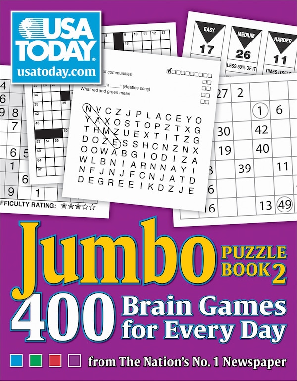 USA TODAY Jumbo Puzzle Book 2 by USA USA TODAY, Paperback | Indigo Chapters