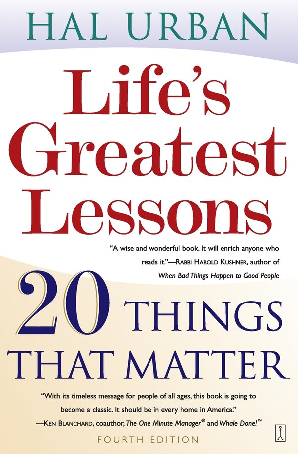 Life's Greatest Lessons by Hal Urban, Paperback | Indigo Chapters