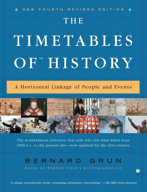 The Timetables of History by Bernard Grun, Paperback | Indigo Chapters
