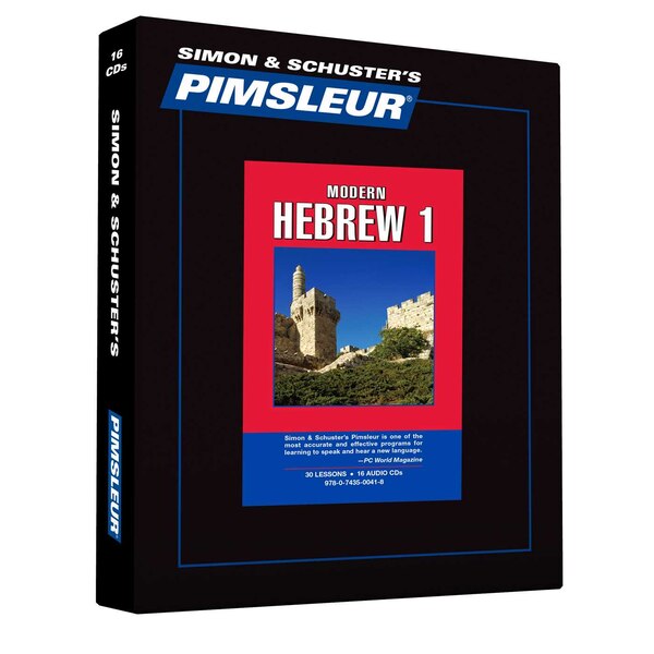 Pimsleur Hebrew Level 1 CD, Audio Book (CD) | Indigo Chapters