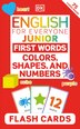 English For Everyone Junior First Words Colors Shapes And Numbers Flash Cards by Dk, Paperback | Indigo Chapters