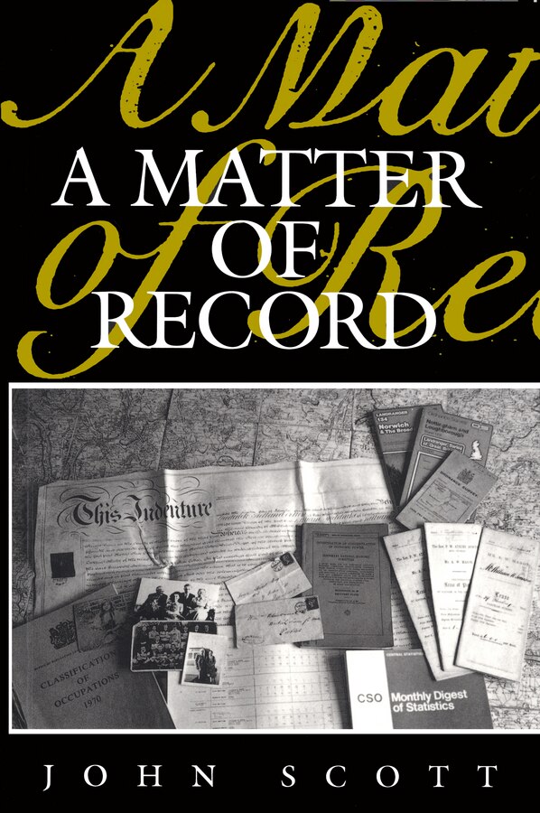 A Matter of Record by John Scott, Paperback | Indigo Chapters