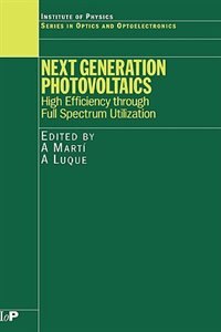 Next Generation Photovoltaics by A. Mart, Hardcover | Indigo Chapters