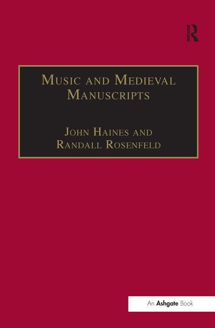 Music And Medieval Manuscripts by Randall Rosenfeld, Hardcover | Indigo Chapters