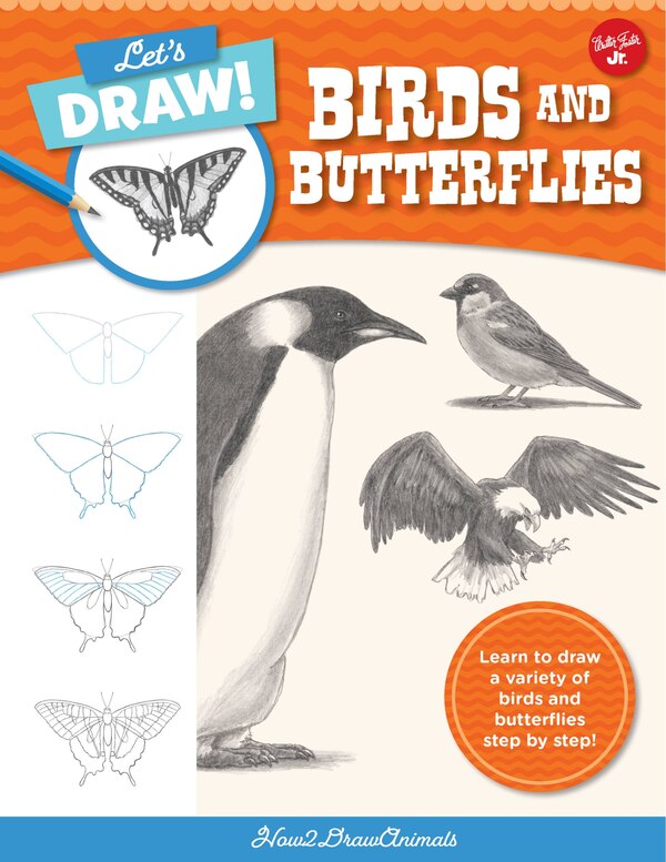 Let's Draw Birds & Butterflies by How2DrawAnimals, Paperback | Indigo Chapters