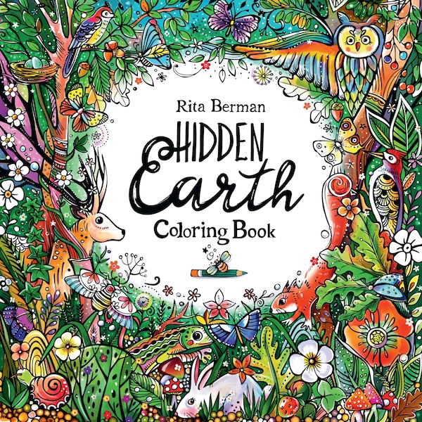 Hidden Earth Coloring Book by Rita Berman, Paperback | Indigo Chapters