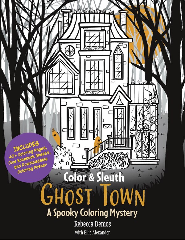 Color & Sleuth: Ghost Town by Rebecca Demos, Paperback | Indigo Chapters