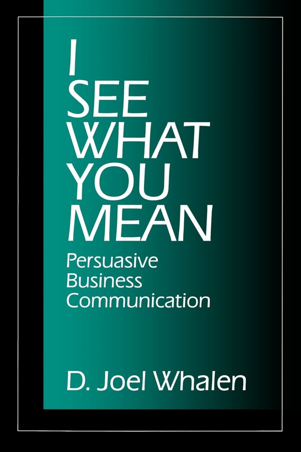 I See What You Mean by D Joel Whalen, Paperback | Indigo Chapters