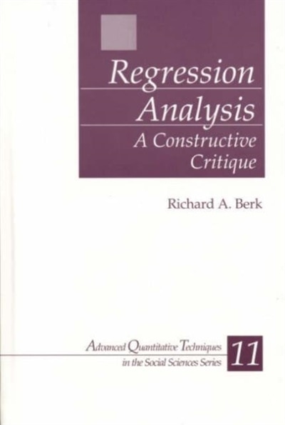 Regression Analysis by Richard Berk, Hardcover | Indigo Chapters