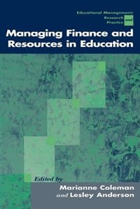 Managing Finance and Resources in Education by Marianne Coleman, Paperback | Indigo Chapters