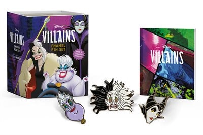 Disney Villains Enamel Pin Set by Mary Strong, Paperback | Indigo Chapters