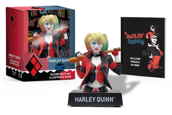 Harley Quinn Talking Figure And Illustrated Book by Steve Korté, Paperback | Indigo Chapters