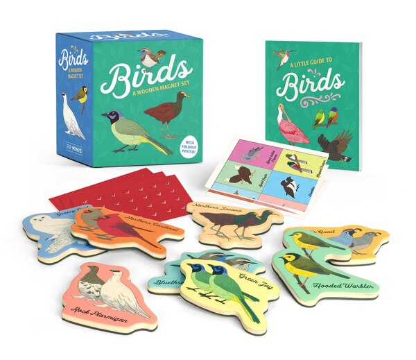 Birds: A Wooden Magnet Set by Danielle Belleny, Paperback | Indigo Chapters