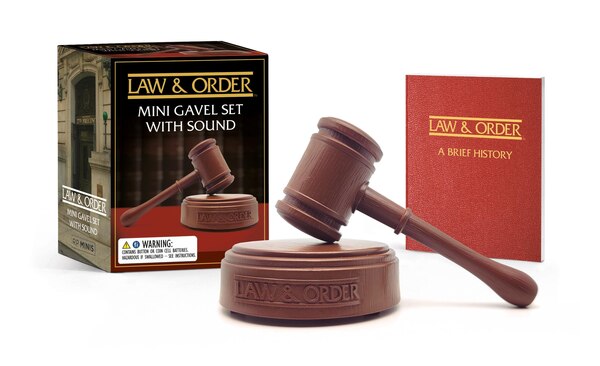 Law & Order: Mini Gavel Set with Sound by Chip Carter, Paperback | Indigo Chapters