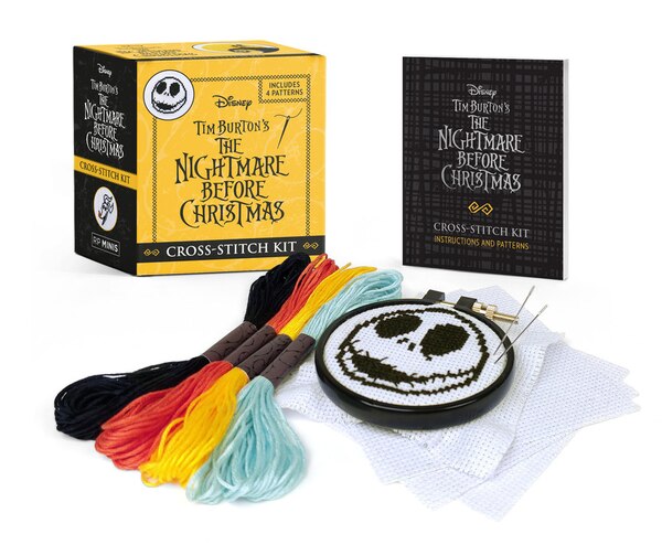 Disney Tim Burton's The Nightmare Before Christmas Cross-stitch Kit, Paperback | Indigo Chapters