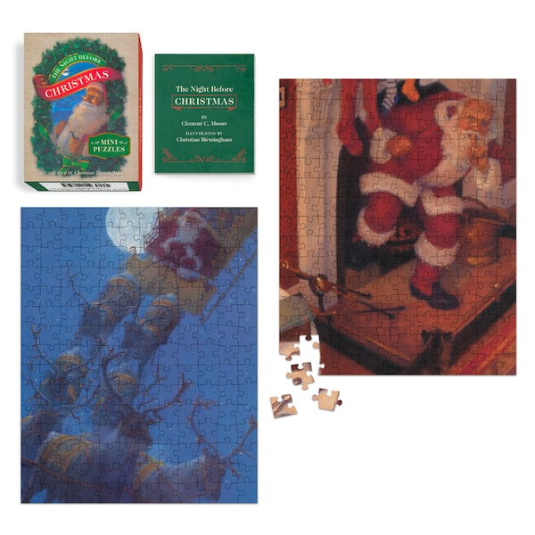 The Night Before Christmas Mini Puzzles by Clement Clarke Moore, Paperback | Indigo Chapters