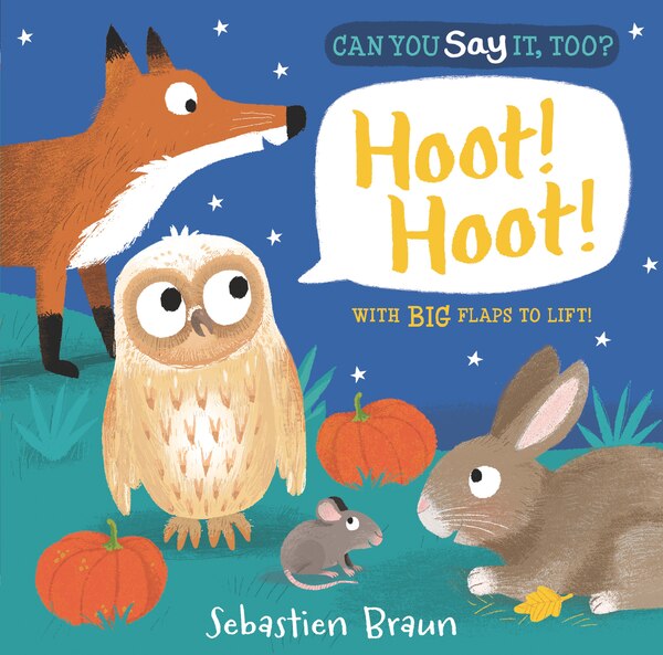 Can You Say It Too? Hoot Hoot by Sebastien Braun, Board Book | Indigo Chapters